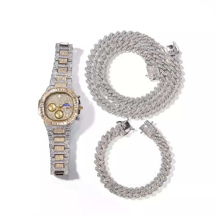 SO ICEY GIRL SILVER SET