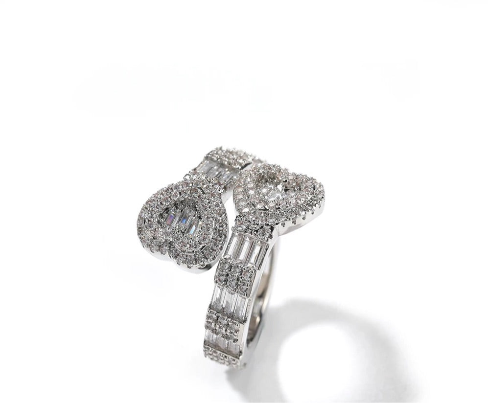 Baguette Cuff Ring